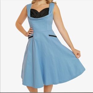 Lindy Bop Baby Blue Ophelia Dress